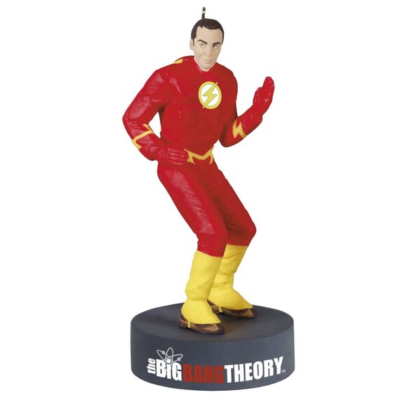 Hallmark Keepsake Ornament The Big Bang Theory Sheldon Cooper Flash Magic - Picture 3 of 7
